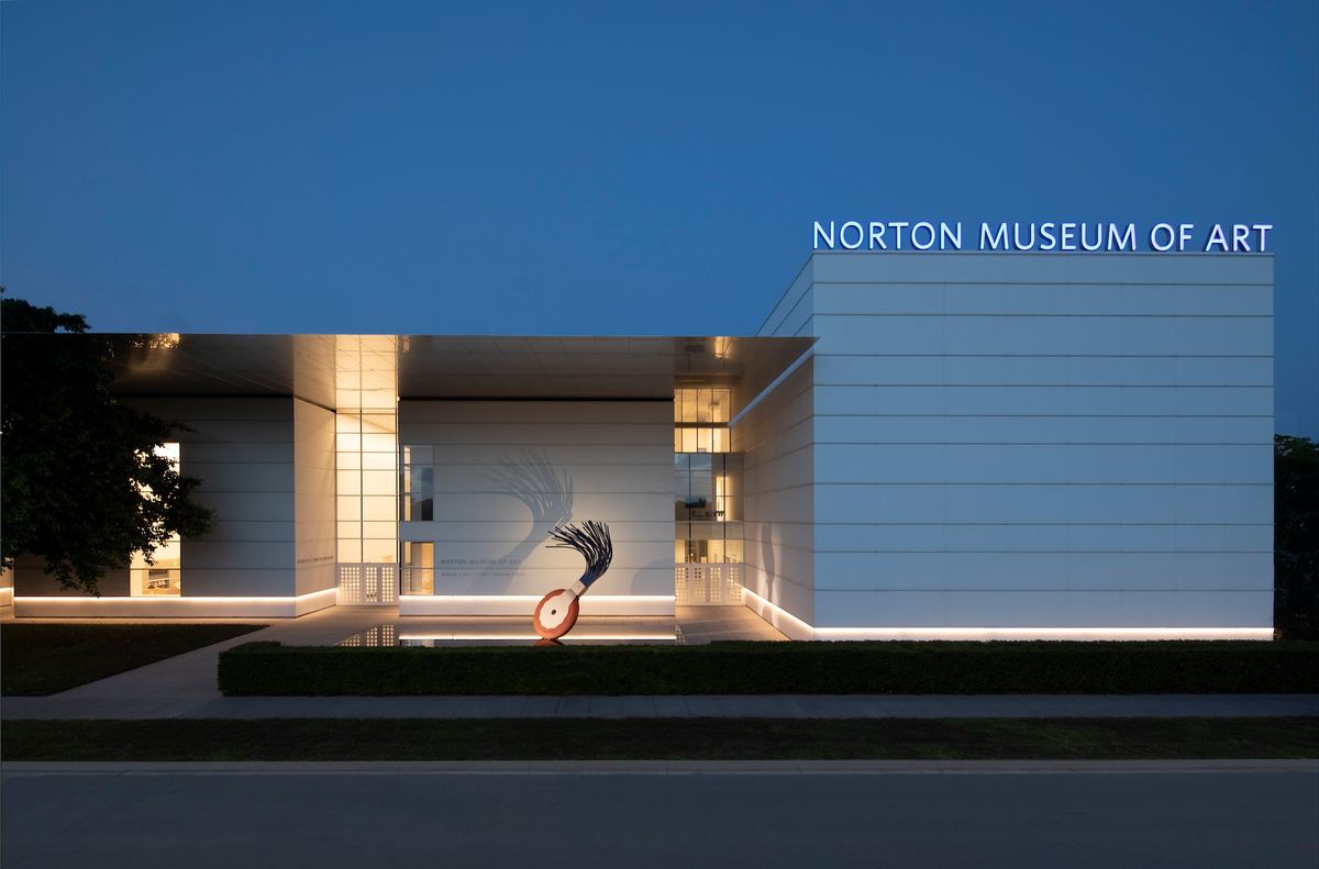 The Norton Museum of Art, West Palm Beach, Florida Photo: © CJ Walker