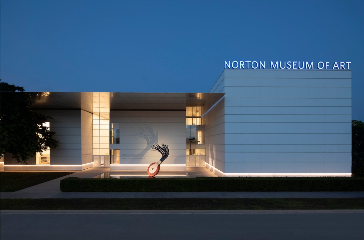 The Norton Museum of Art, West Palm Beach, Florida Photo: © CJ Walker