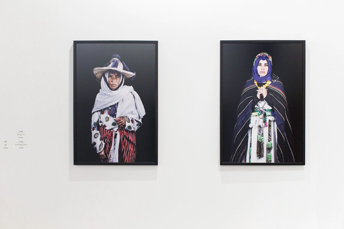 Leila Alaoui’s Montagne du Rif (2011) (left) and Souk de Boumia, Moyen-Atlas (2011) (right) Rogue Visuals FZ LLE 2018 - Christopher Pike, all rights reserved.