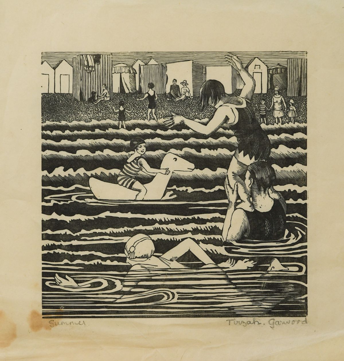 One of a suite of four wood engravings titled The Seasons by Garwood, estimate £3,000 to £5,000
Courtesy Cheffins