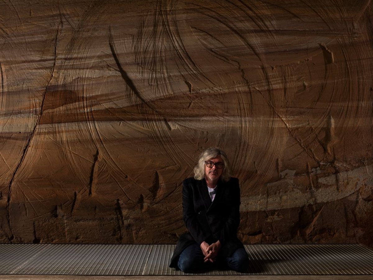 David Walsh at the Museum of Old and New Art MONA/Rémi Chauvin Image Courtesy MONA Museum of Old and New Art, Hobart, Tasmania, Australia