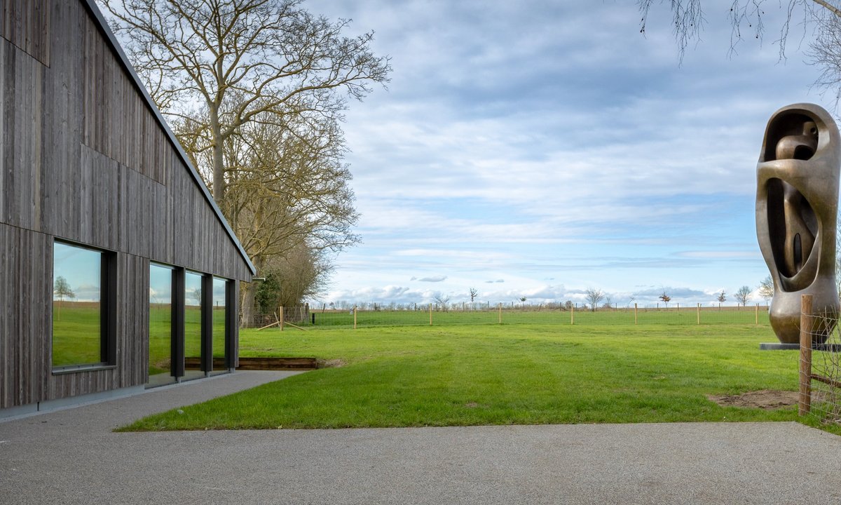 Barn at Henry Moore's former home redeveloped into exhibition space