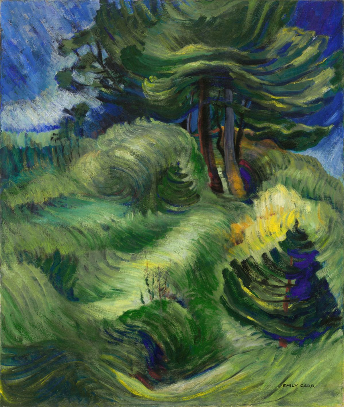 Emily Carr, Tossed by the Wind (1939) sold for C$3,121,250 ($2.5m) 