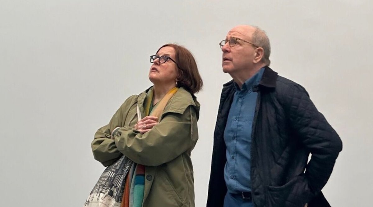 Roberta Smith and Jerry Saltz in a scene from House of Criticism (2026), directed by Alison Chernick Courtesy Tribeca Film Festival