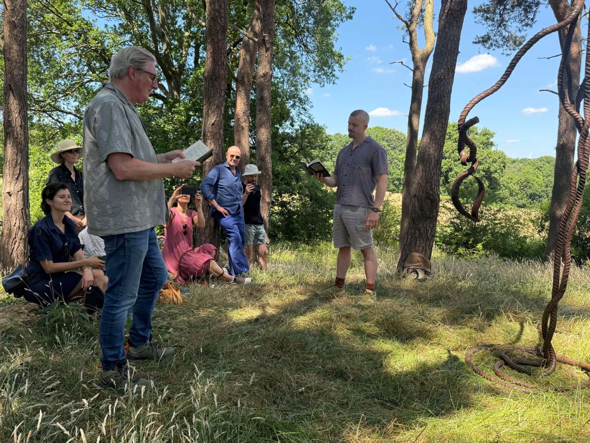Waiting for Godot performed on Hampstead Heath

The Art Newspaper