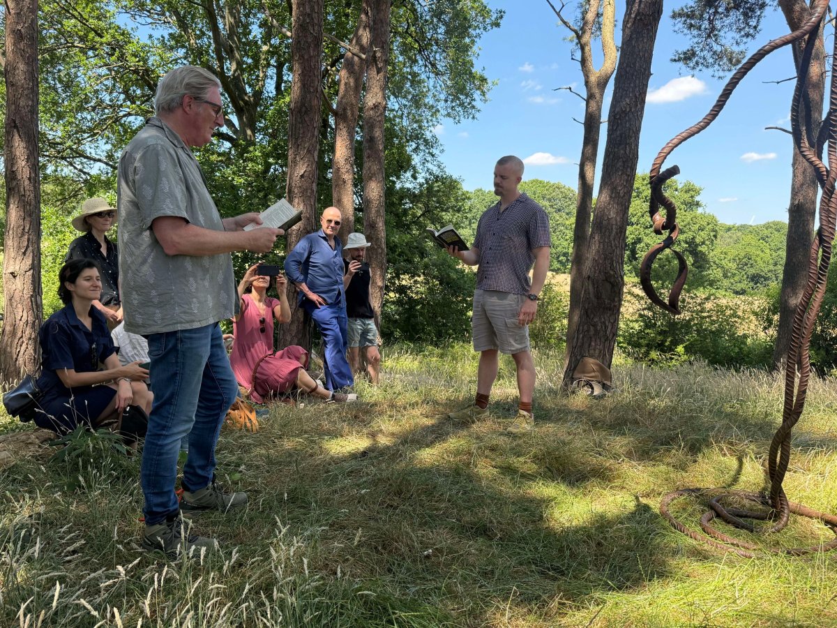 Waiting for Godot performed on Hampstead Heath
The Art Newspaper