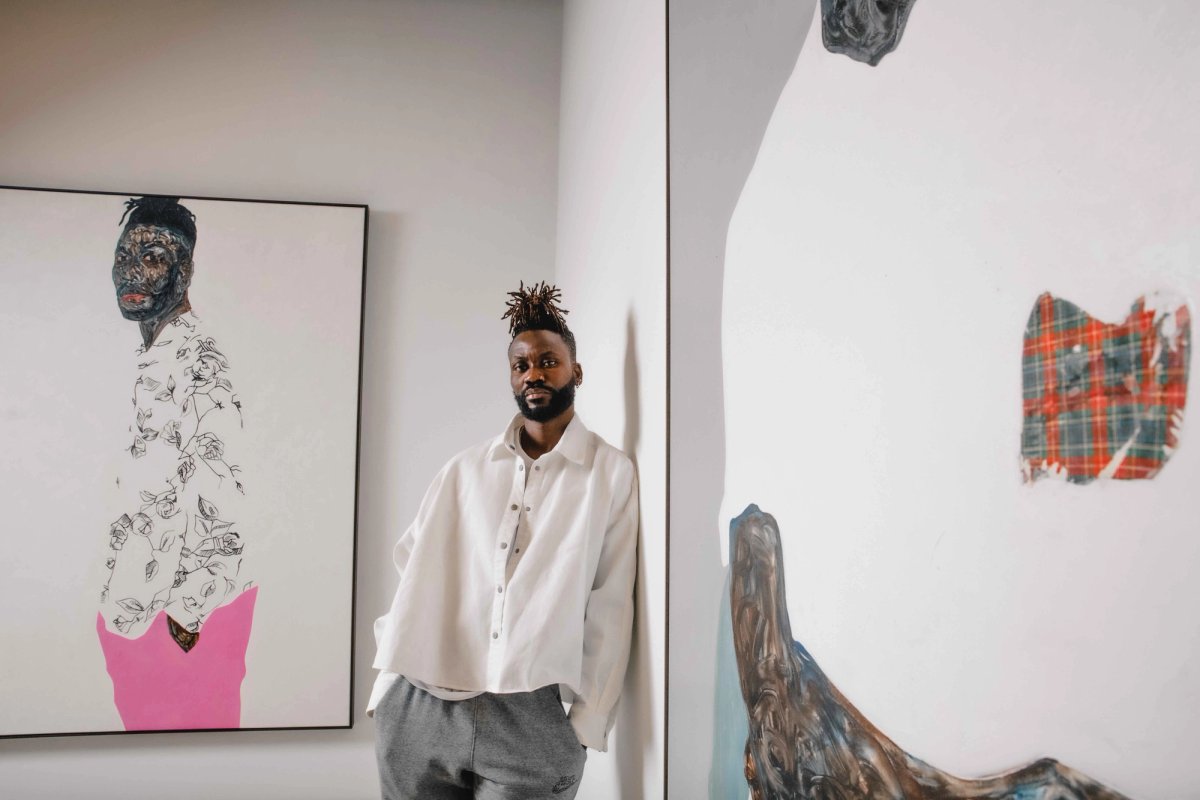 Amoako Boafo Courtesy of Mariane Ibrahim gallery and the artist