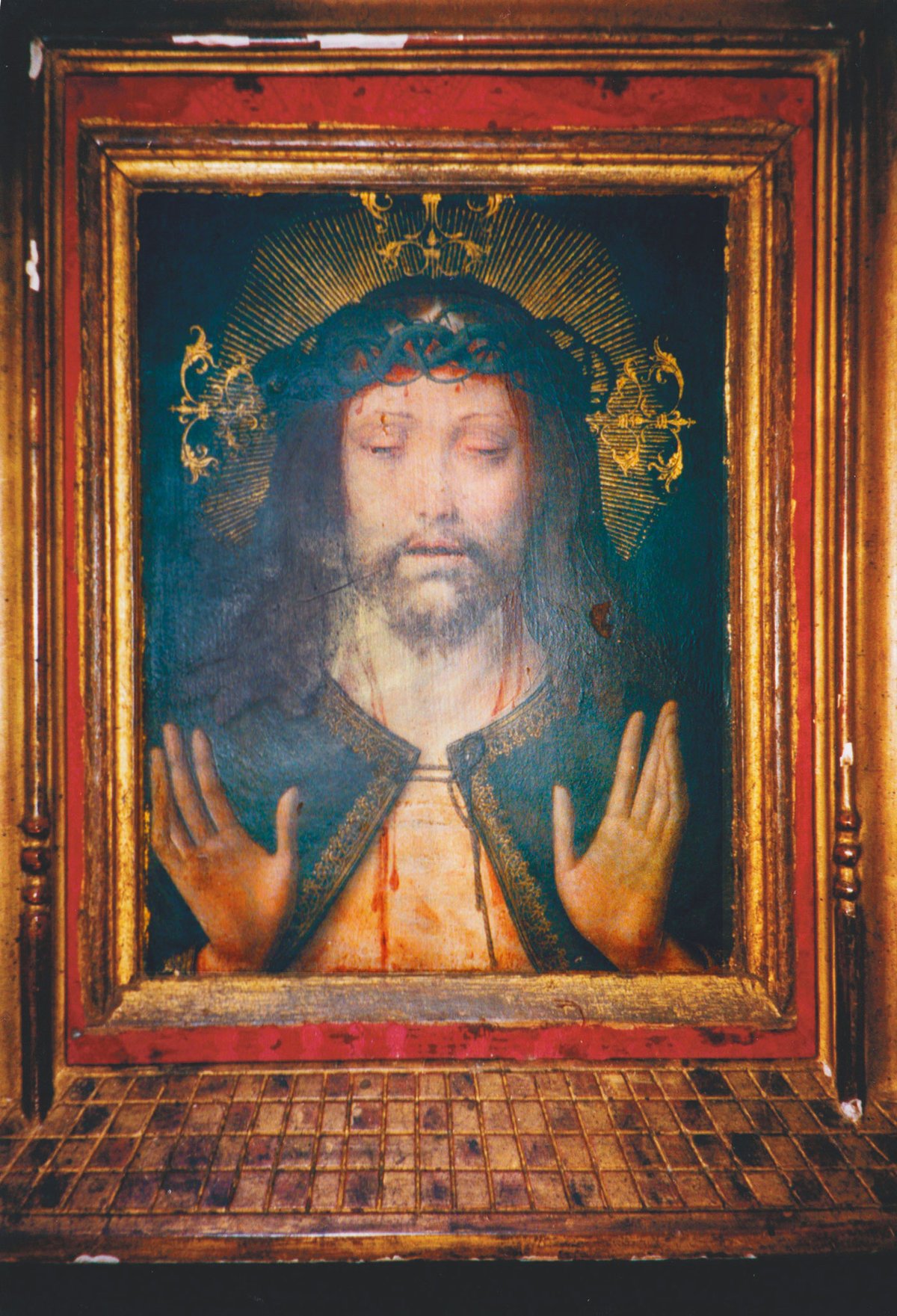 The Kwer'ata Re'esu, photographed in Portugal in 1998, when its then-anonymous owner kept it in a bank vault in the packing case in which it had arrived after being bought in London in 1950. It was not published in colour until 25 September 2023 Image may be reproduced, with the credit: Martin Bailey (photograph), The Art Newspaper. Contact: info@theartnewspaper.com