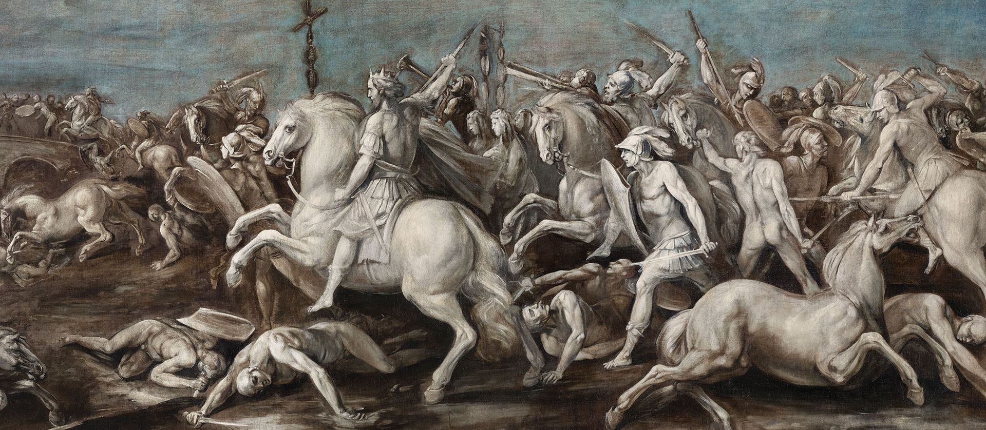 Victory of Constantine - Giuseppe Cesari or “Il Cavaliere d’Arpino” (around 1635-40) 