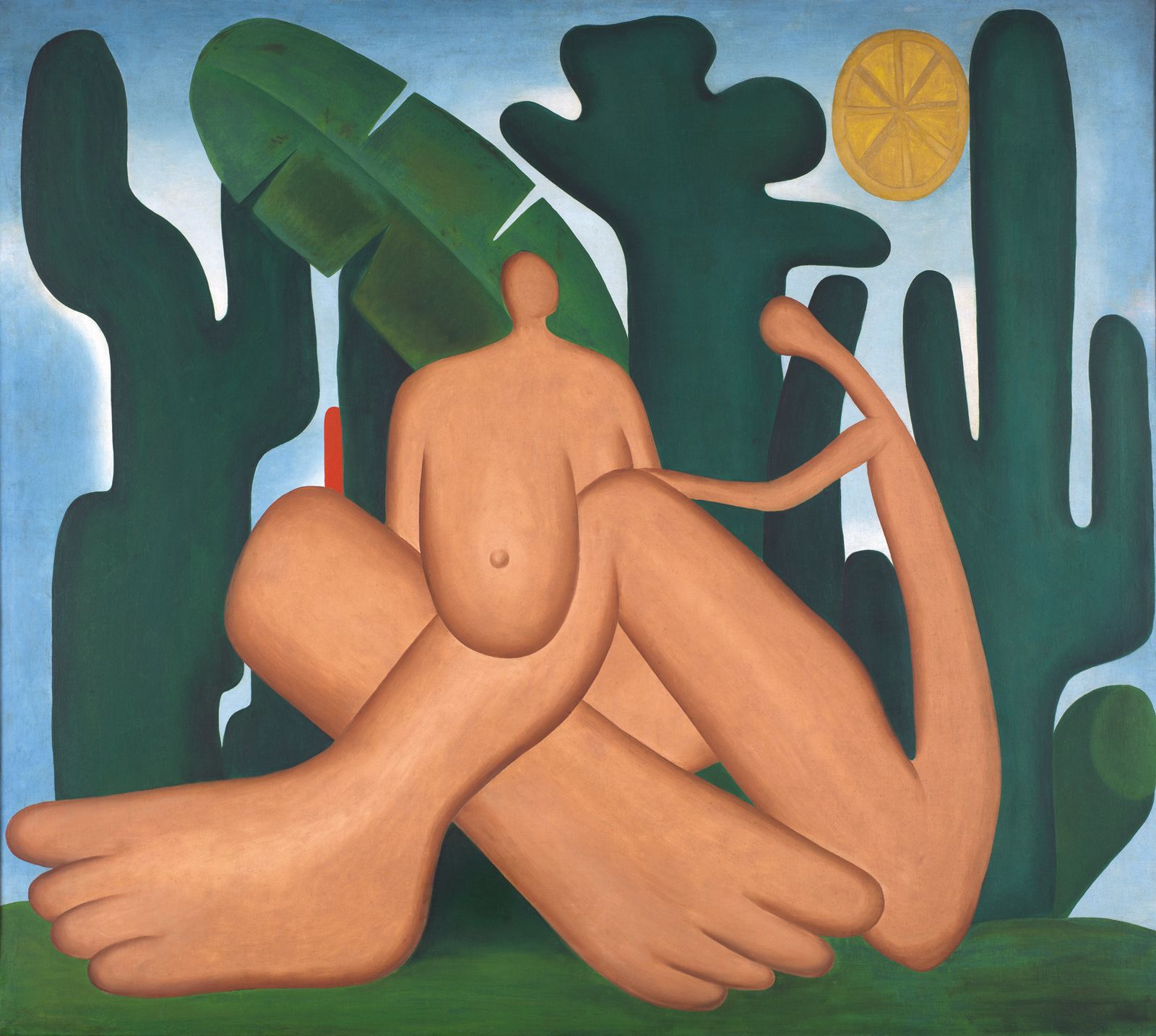 “A new corporeal iconography”: Antropofagia (1929) by Tarsila do Amoral Fundação Jose e Paulina Nemirovsky/Pinacoteca do Estado de São Paulo, © Tarsila do Amaral Licenciamentos