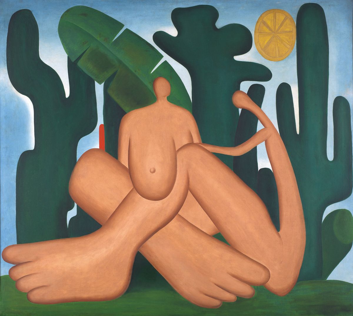 “A new corporeal iconography”: Antropofagia (1929) by Tarsila do Amoral Fundação Jose e Paulina Nemirovsky/Pinacoteca do Estado de São Paulo, © Tarsila do Amaral Licenciamentos