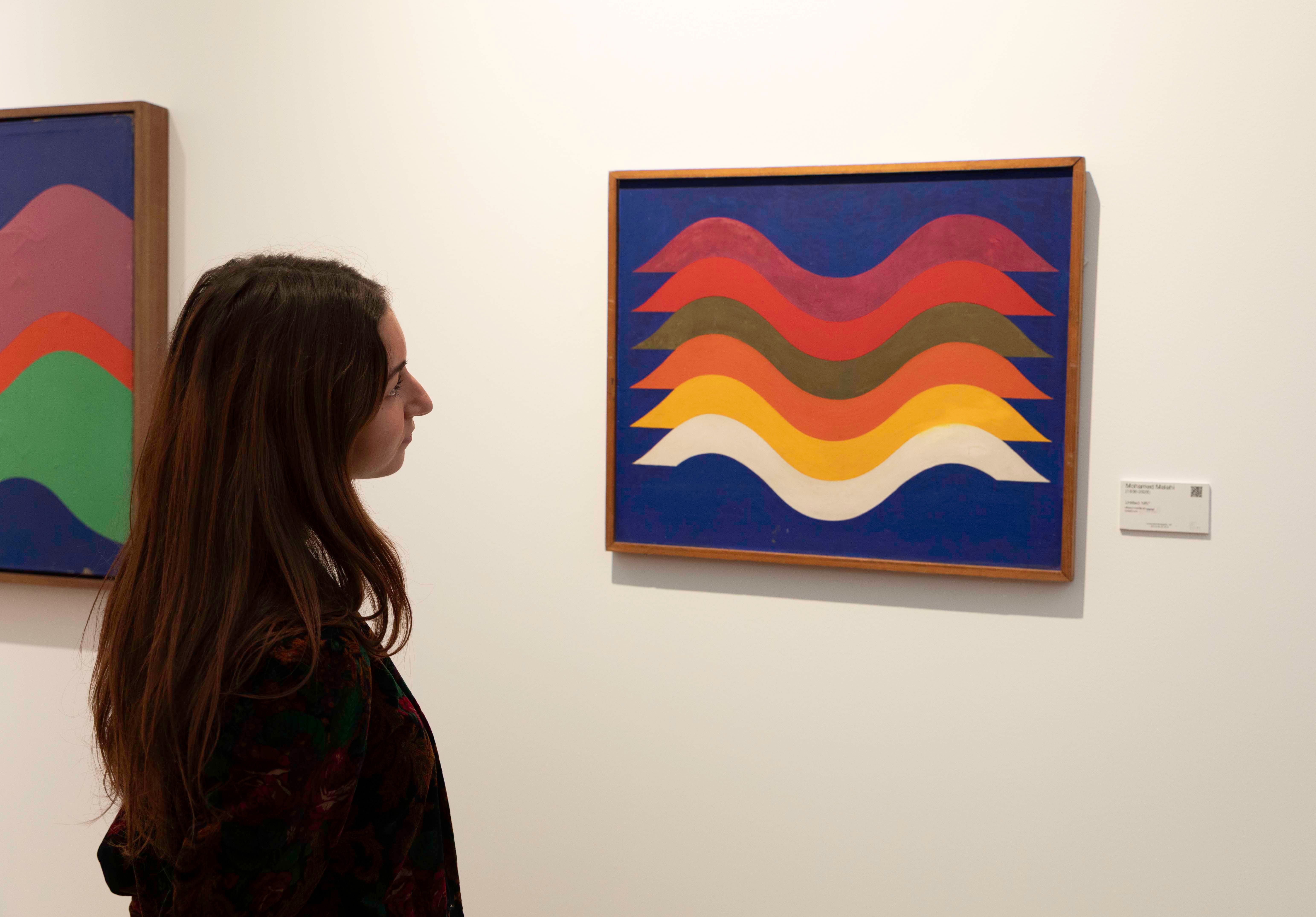 Making waves: Loft Art Gallery has sold a work by the Moroccan artist Mohamed Melehi for €180,000, with two more on reserve David Owens