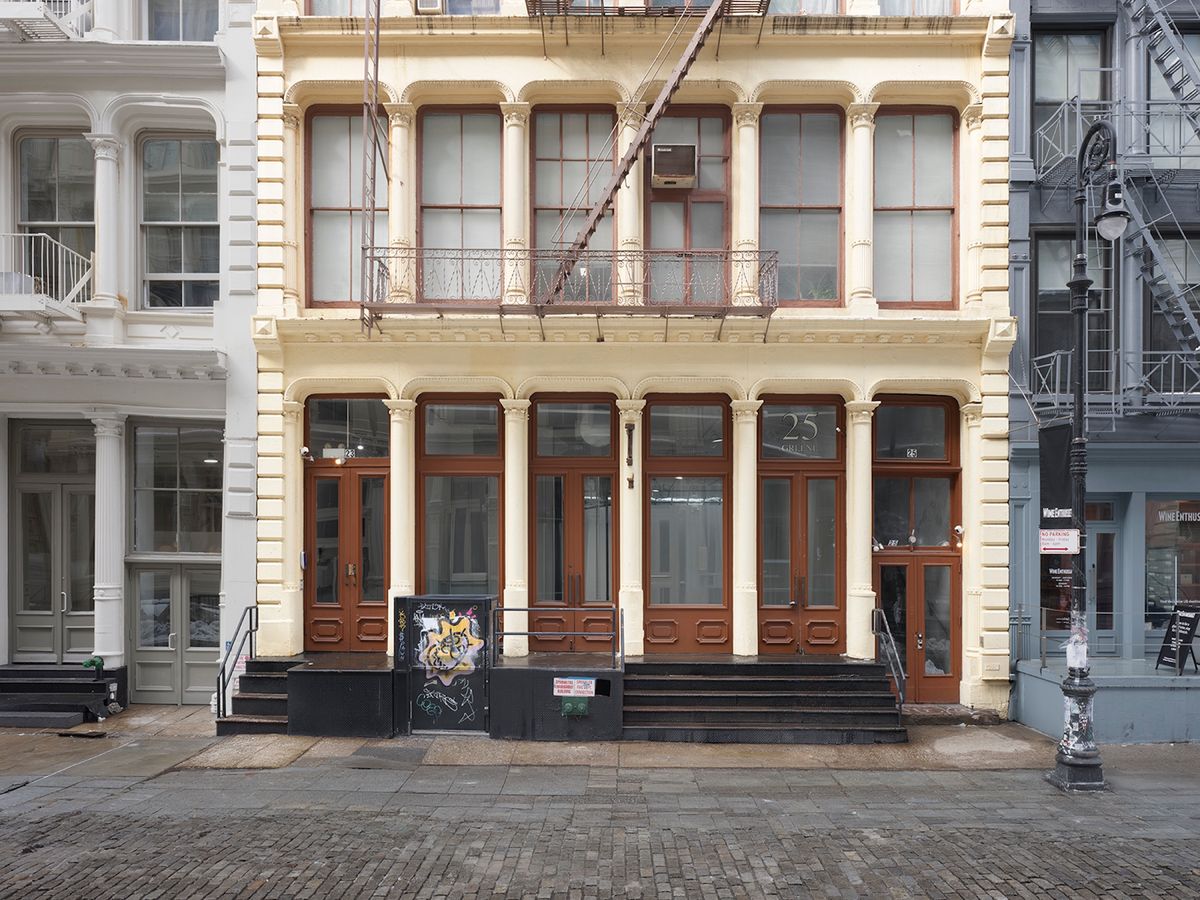 One of Garth Greenan Gallery's new locations, 25 Greene Street, in Soho Courtesy Garth Greenan Gallery, New York.