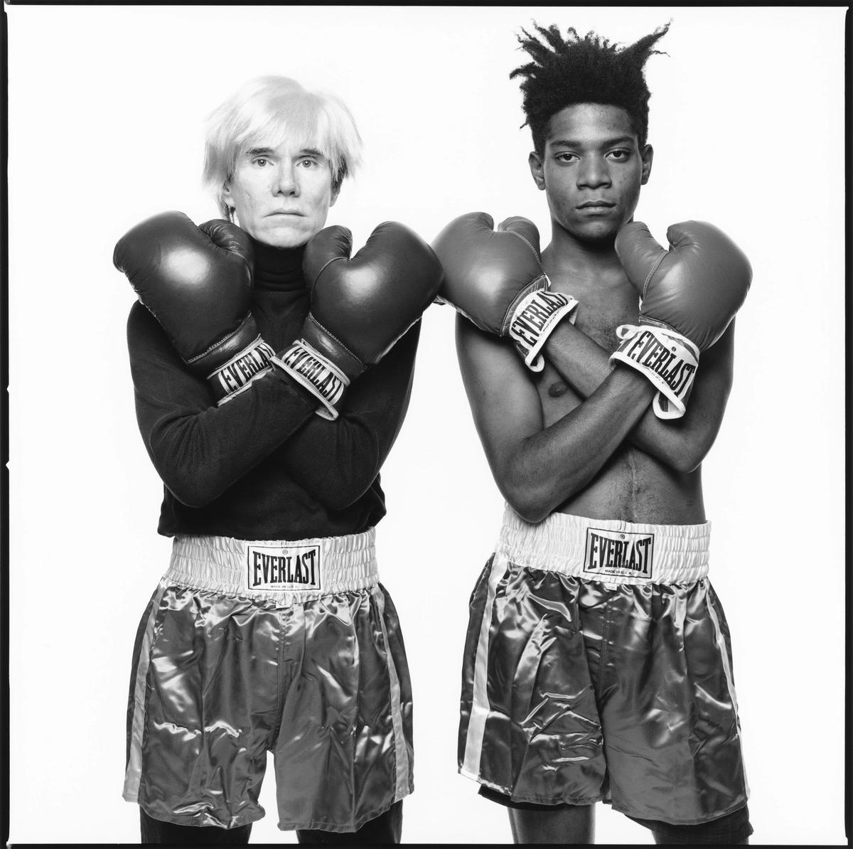 Michael Halsband's Andy Warhol and Jean-Michel Basquiat #143 (1985)

Courtesy of the artist