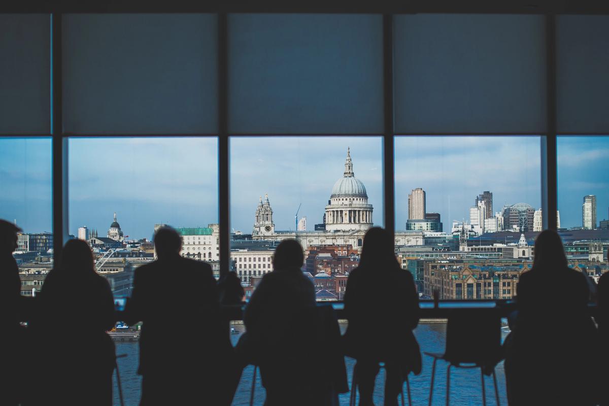 The view from one of the cafes at Tate Modern Photo: PxHere