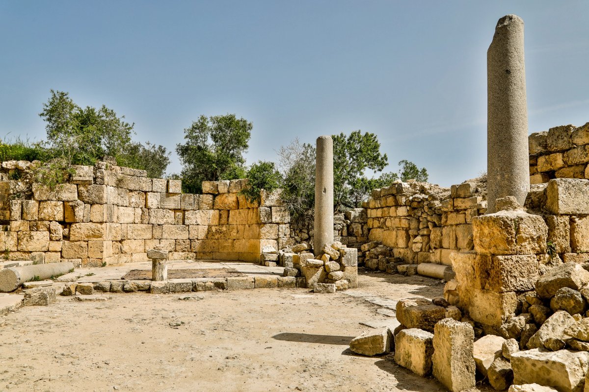 The Church of St. John the Baptist in Sebastia
Photo: Danita Delimont