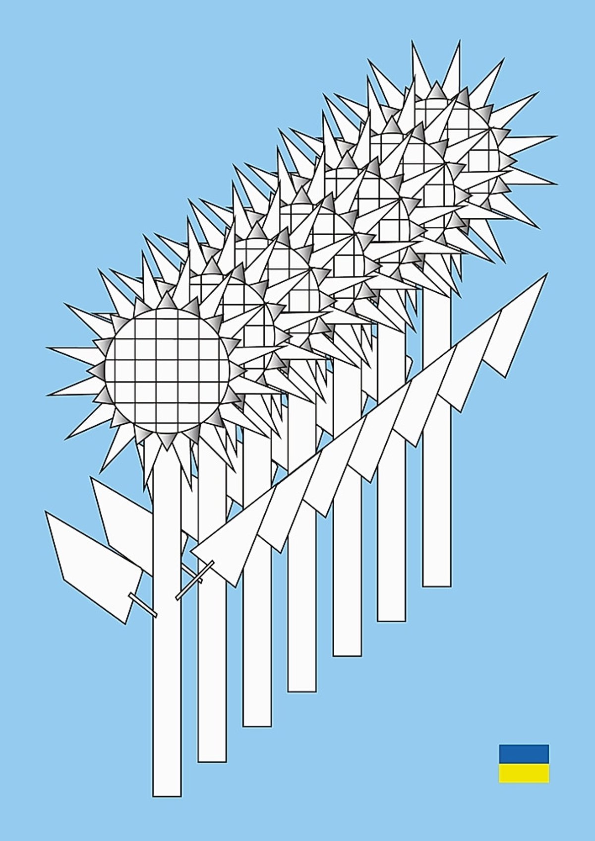 Anastasia Pustovarova, Sunflower
Courtesy Sunseed Art