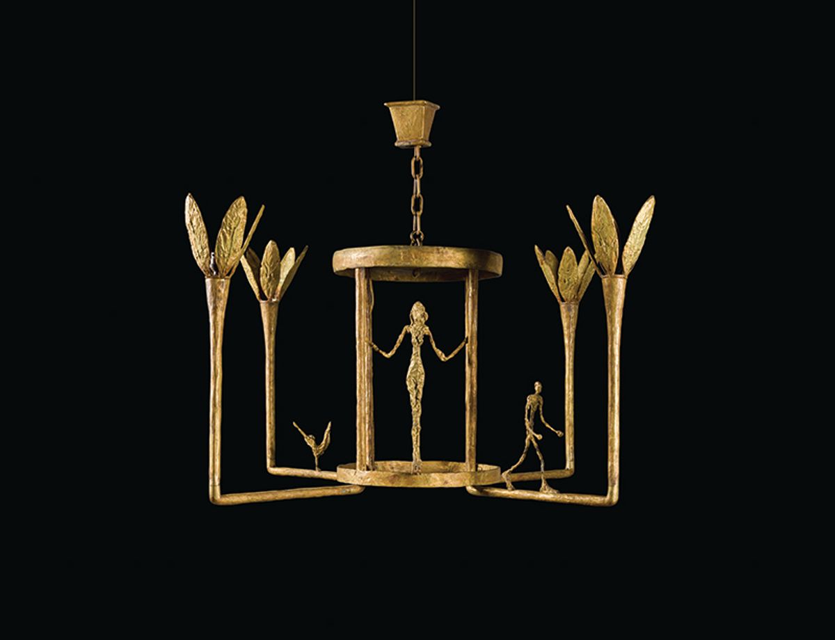 Lustre avec Femme, Homme et Oiseau (1948-52) by Alberto Giacometti Sotheby's