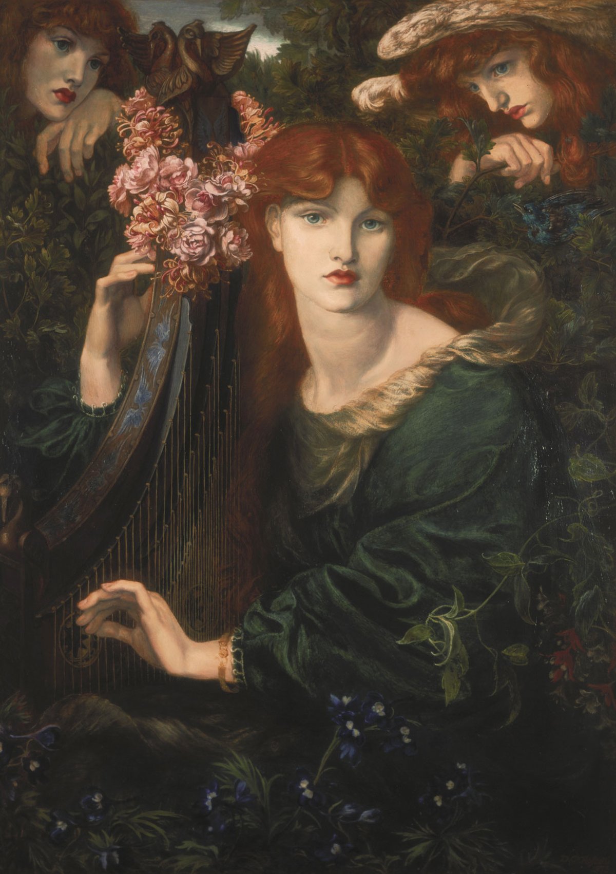 Dante Gabriel Rossetti's La Ghirlandata (1873) © Guildhall Art Gallery