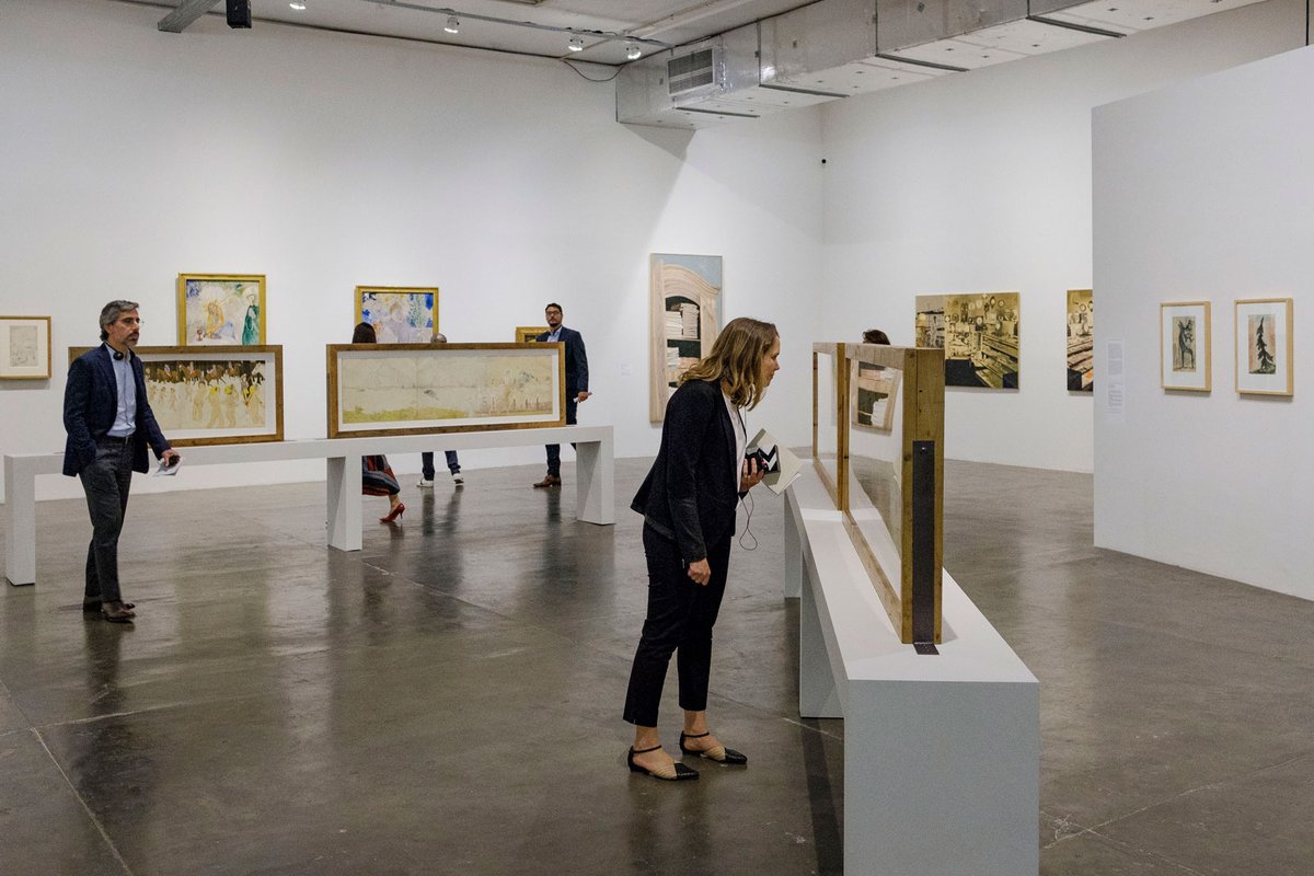 Mamma Andersson's group show at the 33rd Bienal de São Paulo. © Leo Eloy / Estúdio Garagem / Fundação Bienal de São Paulo