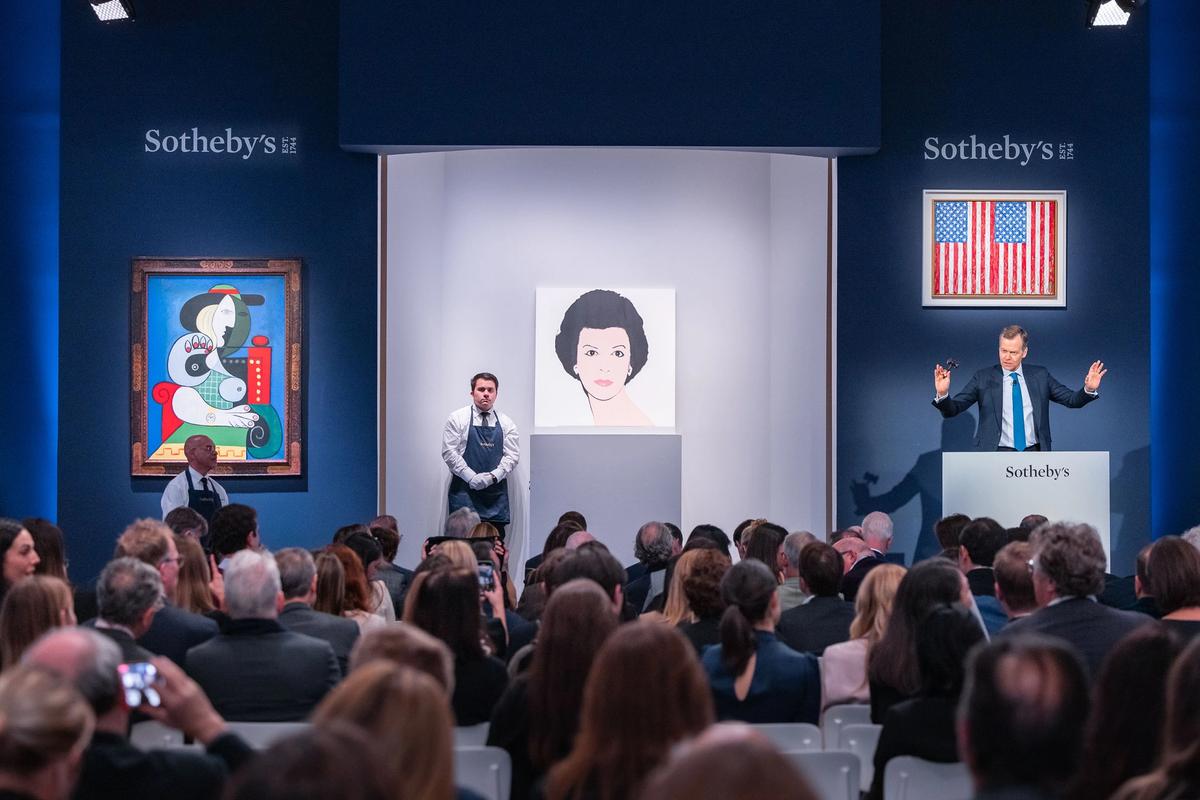 Sotheby's healthy $7.9bn total for 2023 was helped by big-ticket single-owner collections, like that of Emily Fisher-Landau, sold in New York between November and December. 

Courtesy of Sotheby's