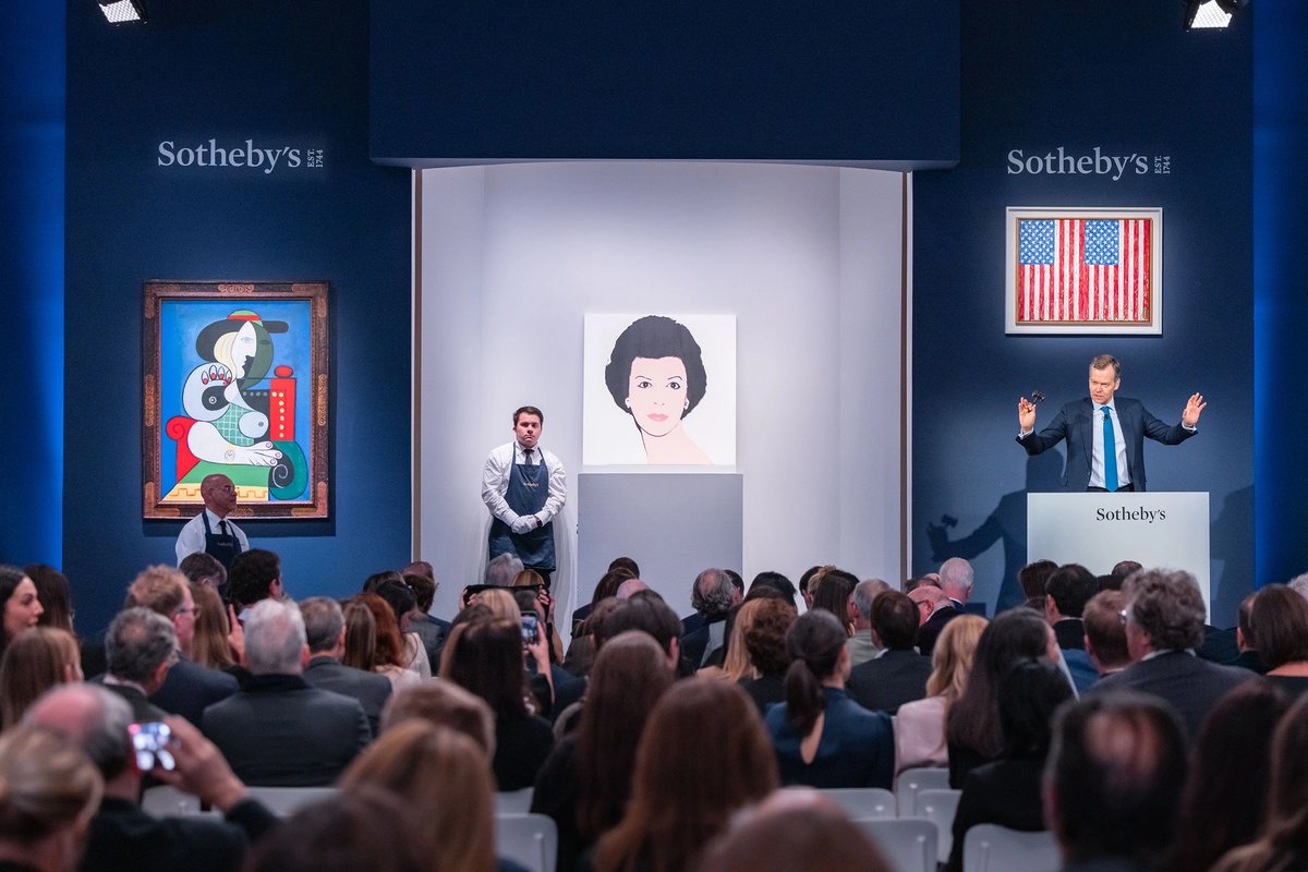 Sotheby's healthy $7.9bn total for 2023 was helped by big-ticket single-owner collections, like that of Emily Fisher-Landau, sold in New York between November and December.
Courtesy of Sotheby's