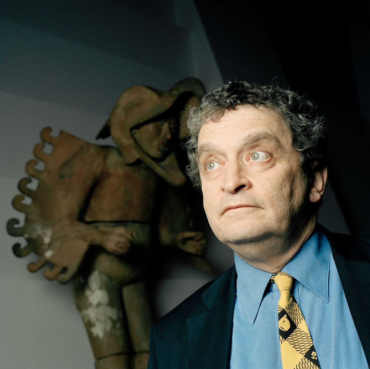 Norman Rosenthal, the exhibitions secretary responsible for bringing Sensation to the Royal Academy of Arts, London Photo by Eamonn McCabe/Popperfoto via Getty Images