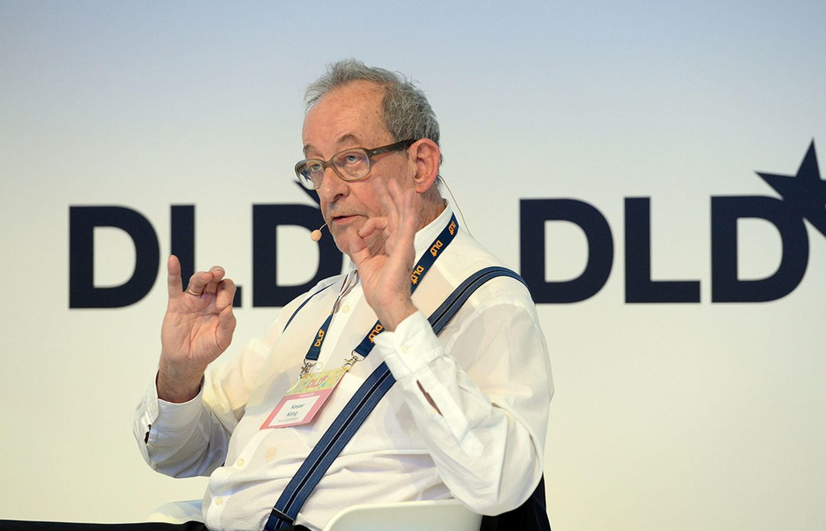 Kasper König: donated 50 works to the Museum Ludwig, Cologne, last year Dpa picture alliance / Alamy Stock Photo