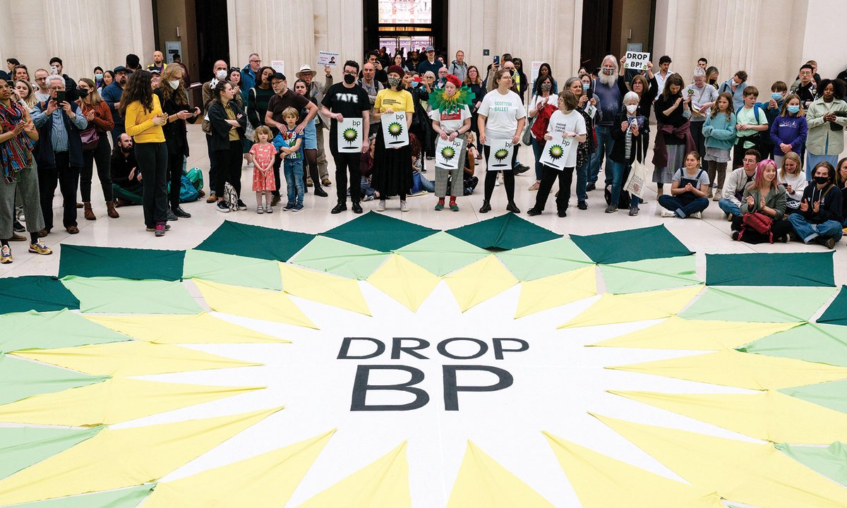 Artists and cultural leaders name on British Museum to rename BP Lecture Theatre Artists and cultural leaders name on British Museum to rename BP Lecture Theatre