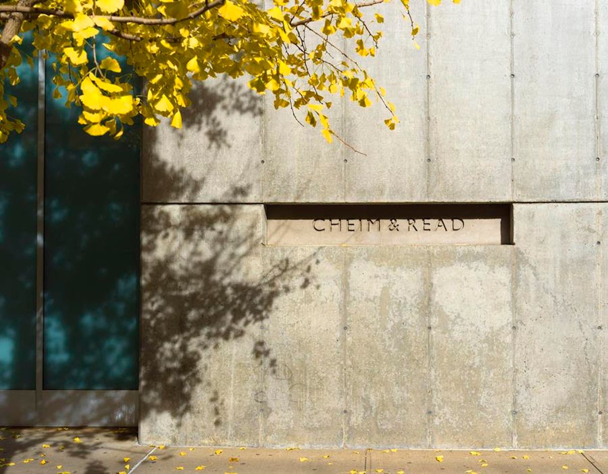 The entrance to Cheim & Read's space on West 25th Street in Chelsea Courtesy Cheim & Read