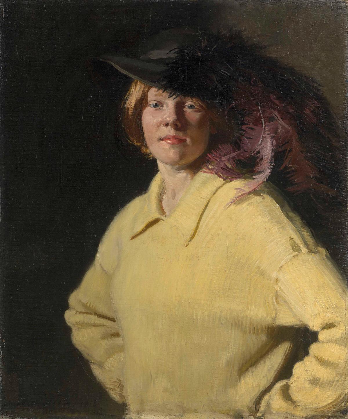 William Nicholson, The Yellow Jersey (1913) Daniel Katz