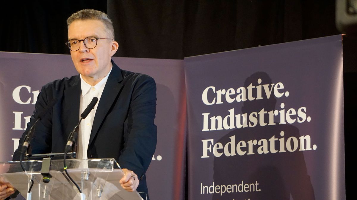 Deputy leader of the Labour Party Tom Watson said that remaining part of Europe is particularly important for the creative industries © Angelica Bomford