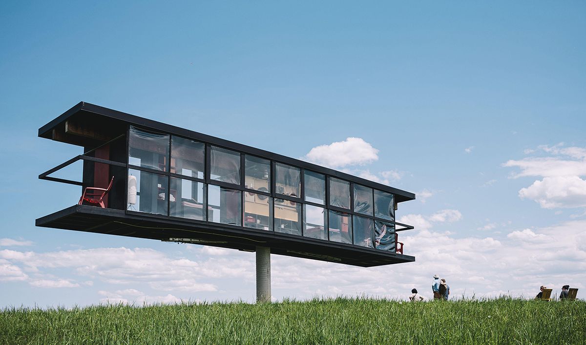 Creature comforts out of reach: Alex Schweder and Ward Shelley’s ReActor at Art Omi, a participant in the regional pay equity project
Yue Li/Alamy Stock Photo