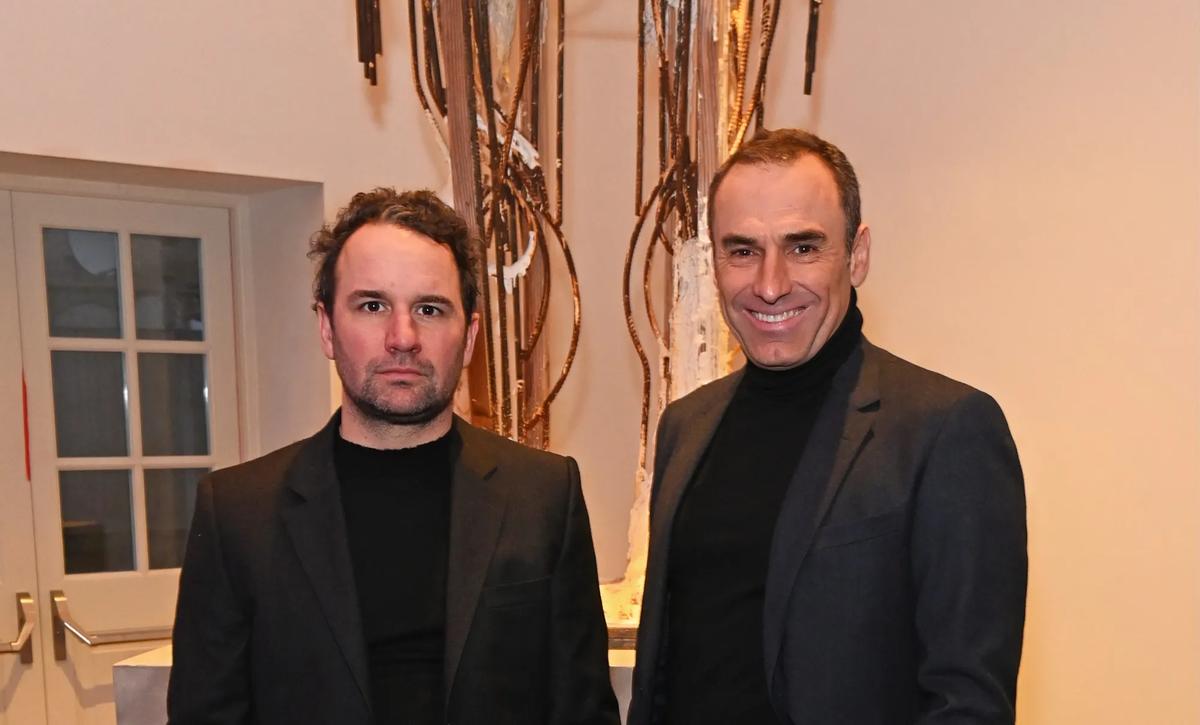 Julien Lombrail (left) and Loïc Le Gaillard co-founded Carpenters Workshop Gallery in 2006 Image: © David M. Benett/Alan Chapman/Dave Benett/Getty Images