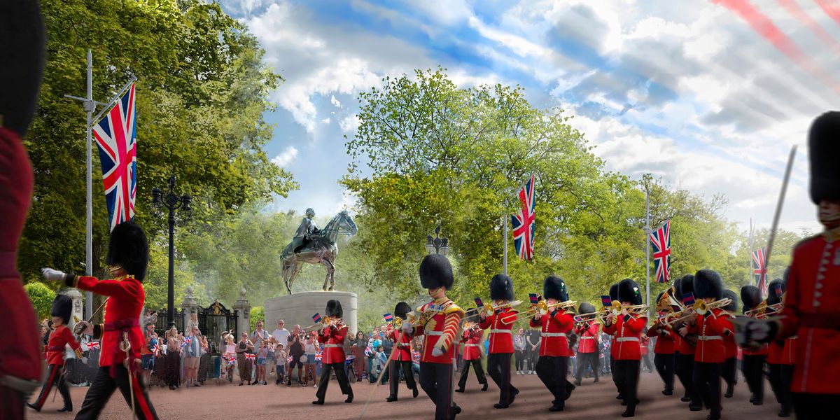 While details of Jennings' design have not been revealed, illustrations from  Norman Foster show how it could be part of the larger memorial being overseen by the architecture firm
Norman Foster