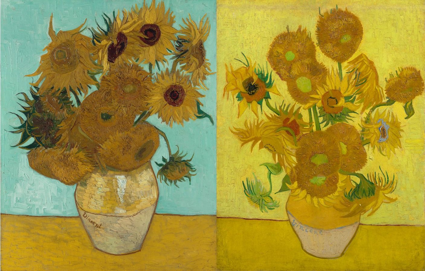Five of Van Gogh’s Sunflowers to be reunited on Facebook