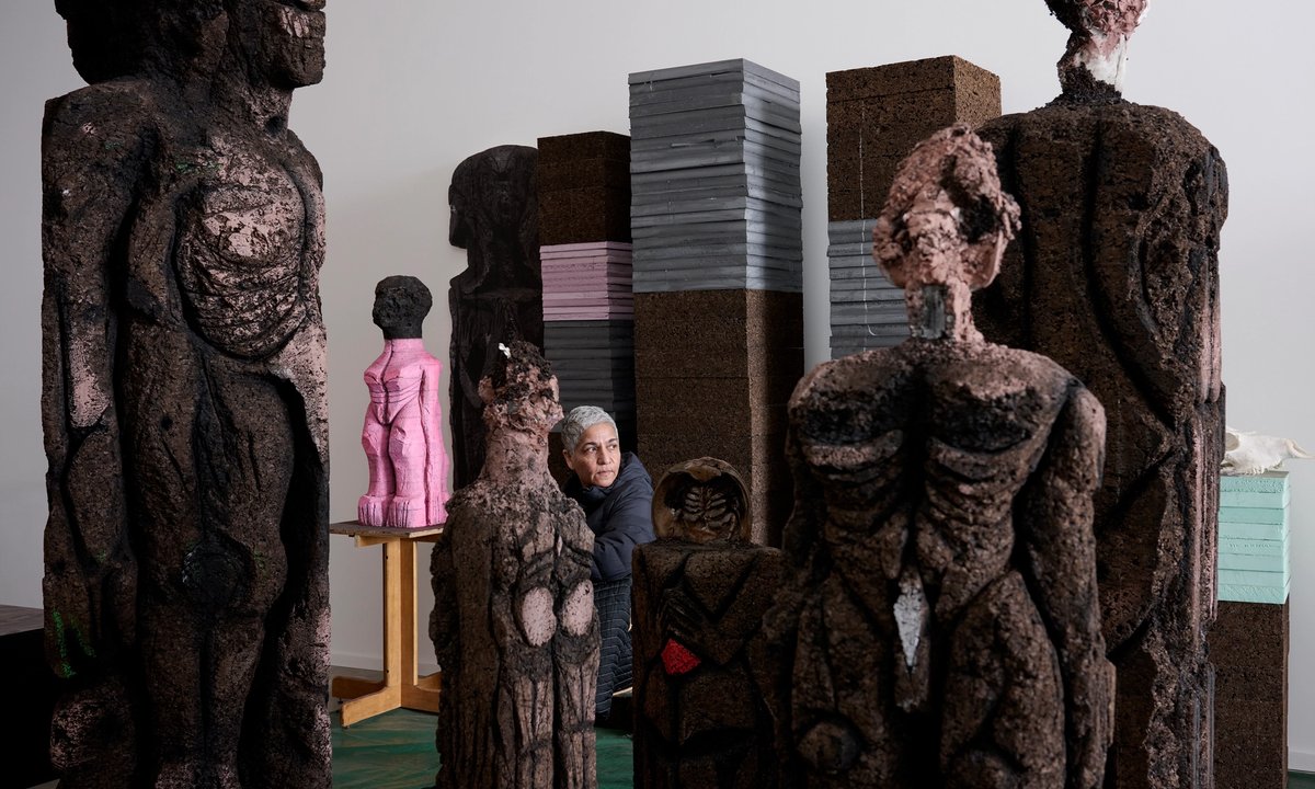 A brush with... Huma Bhabha - podcast