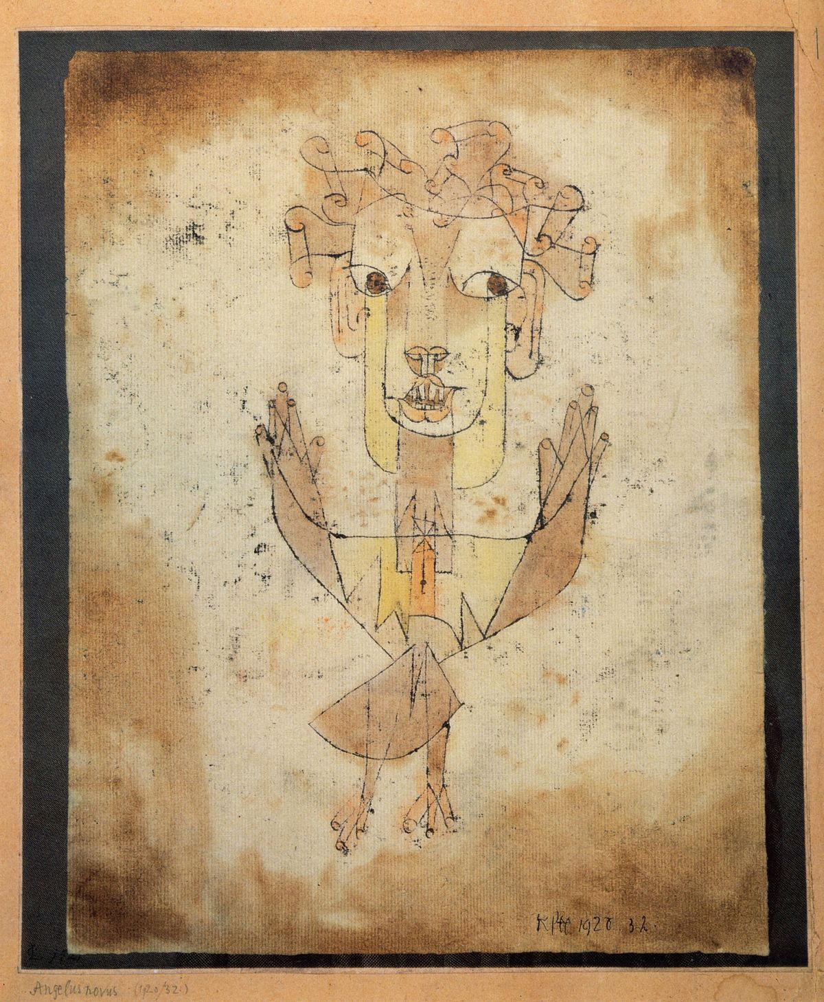 Paul Klee’s Angelus Novus (1920) © 2026 Artists Rights Society, New York