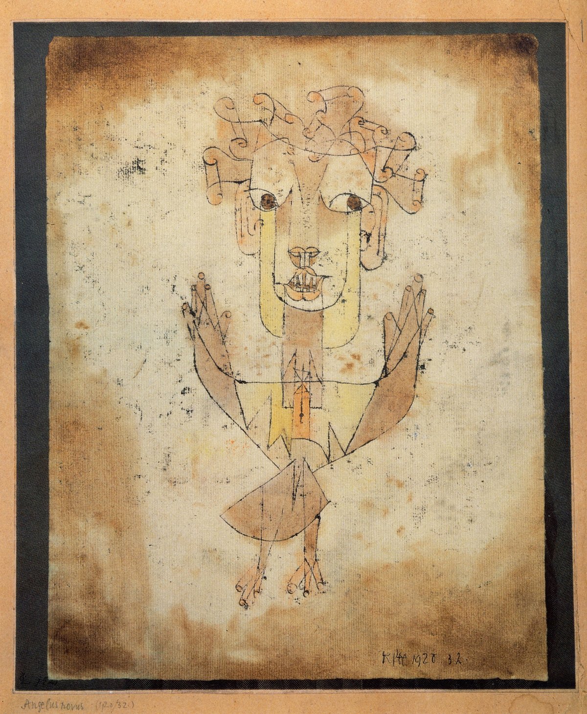 Paul Klee’s Angelus Novus (1920) © 2026 Artists Rights Society, New York