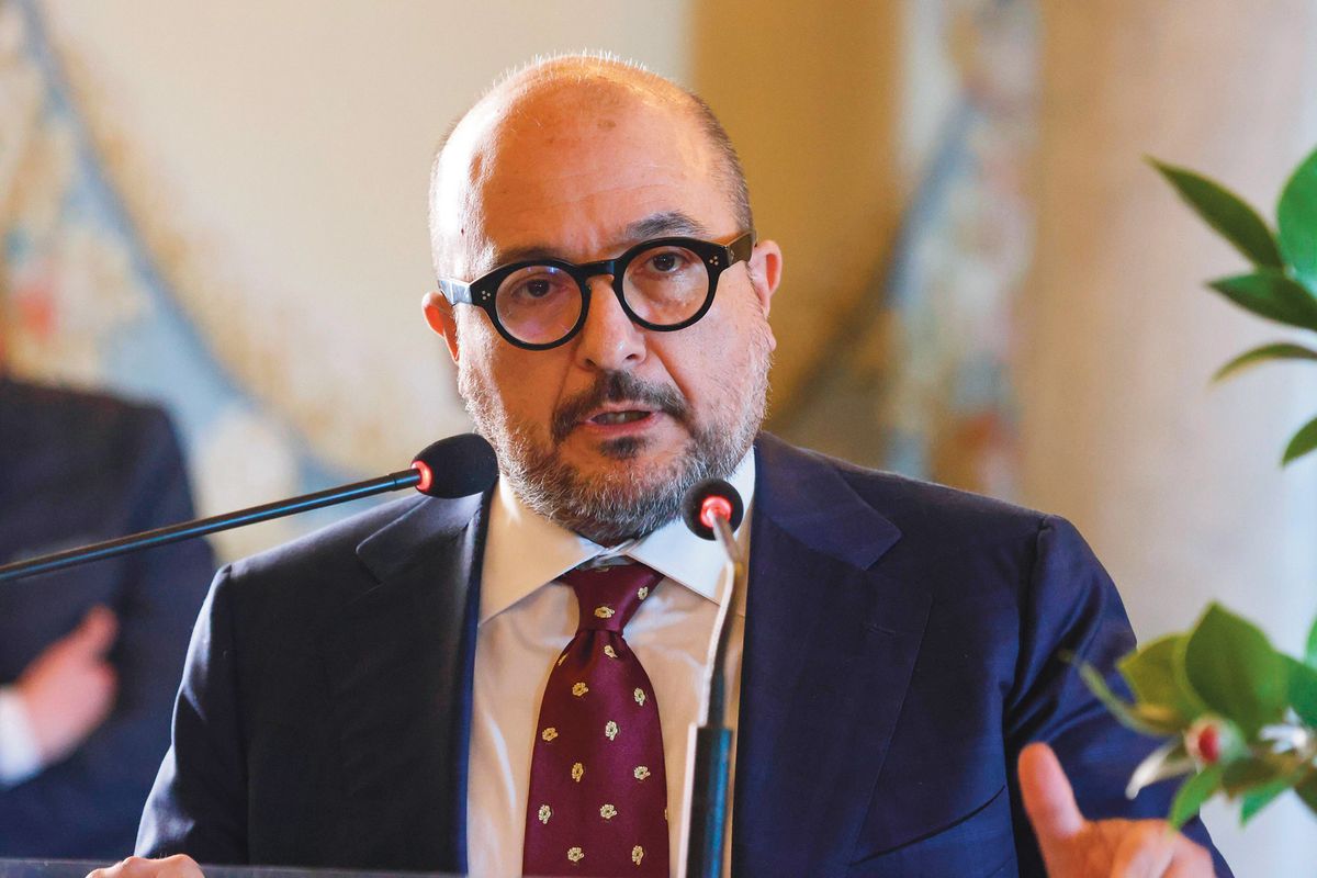 Gennaro Sangiuliano, the Italian minister of culture, wants more of Italy’s major museums to be run by Italian directors, and would like foreign candidates to sit Italian language tests © Fabio Sasso/ZUMA Press Wire, ZUMA Press, Inc./Alamy Live News