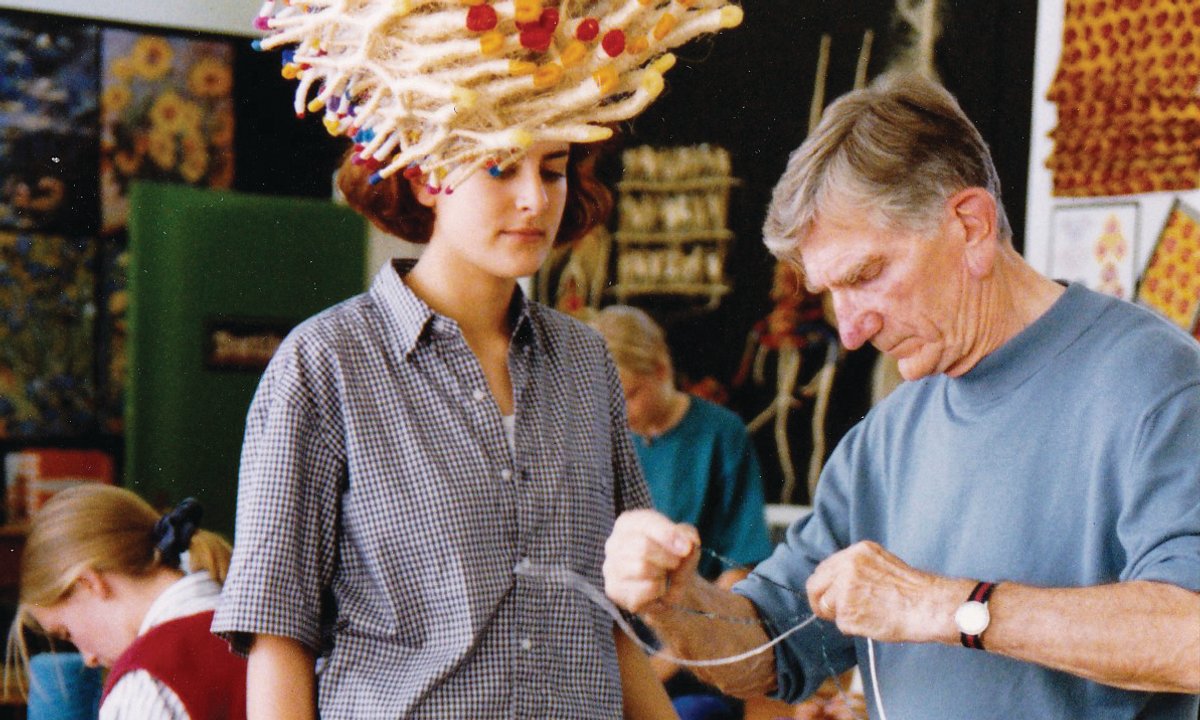 Tadek Beutlich, from Second World War soldier to master weaver in the picturesque village of Ditchling