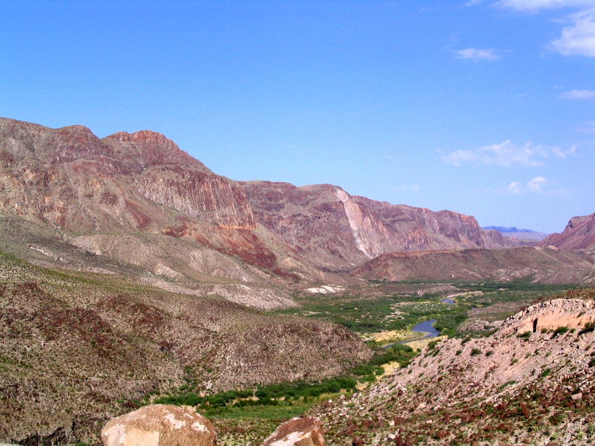 The Rio Grande serves as a natural border between the US and Mexico Photo: Scott via Flickr