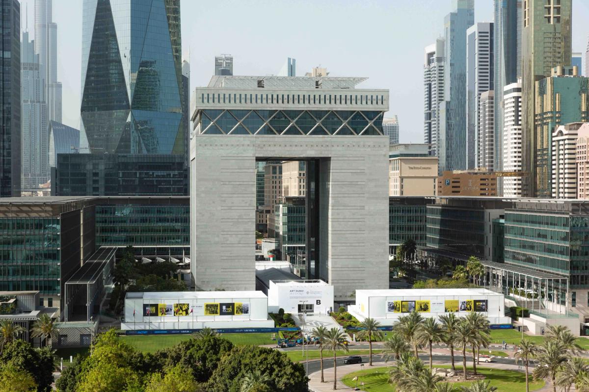 Art Dubai's new venue in the city's financial district, DIFC Courtesy of Art Dubai