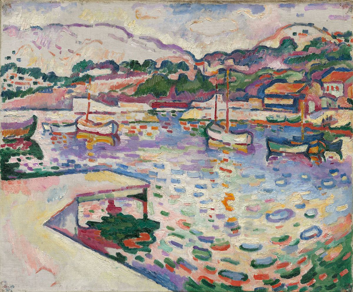 Braque, The Port de l'Estaque, The Pier (1906) Nancy F. and Joseph P. Keithley Collection Gift, 2020/Cleveland MUseum of Art