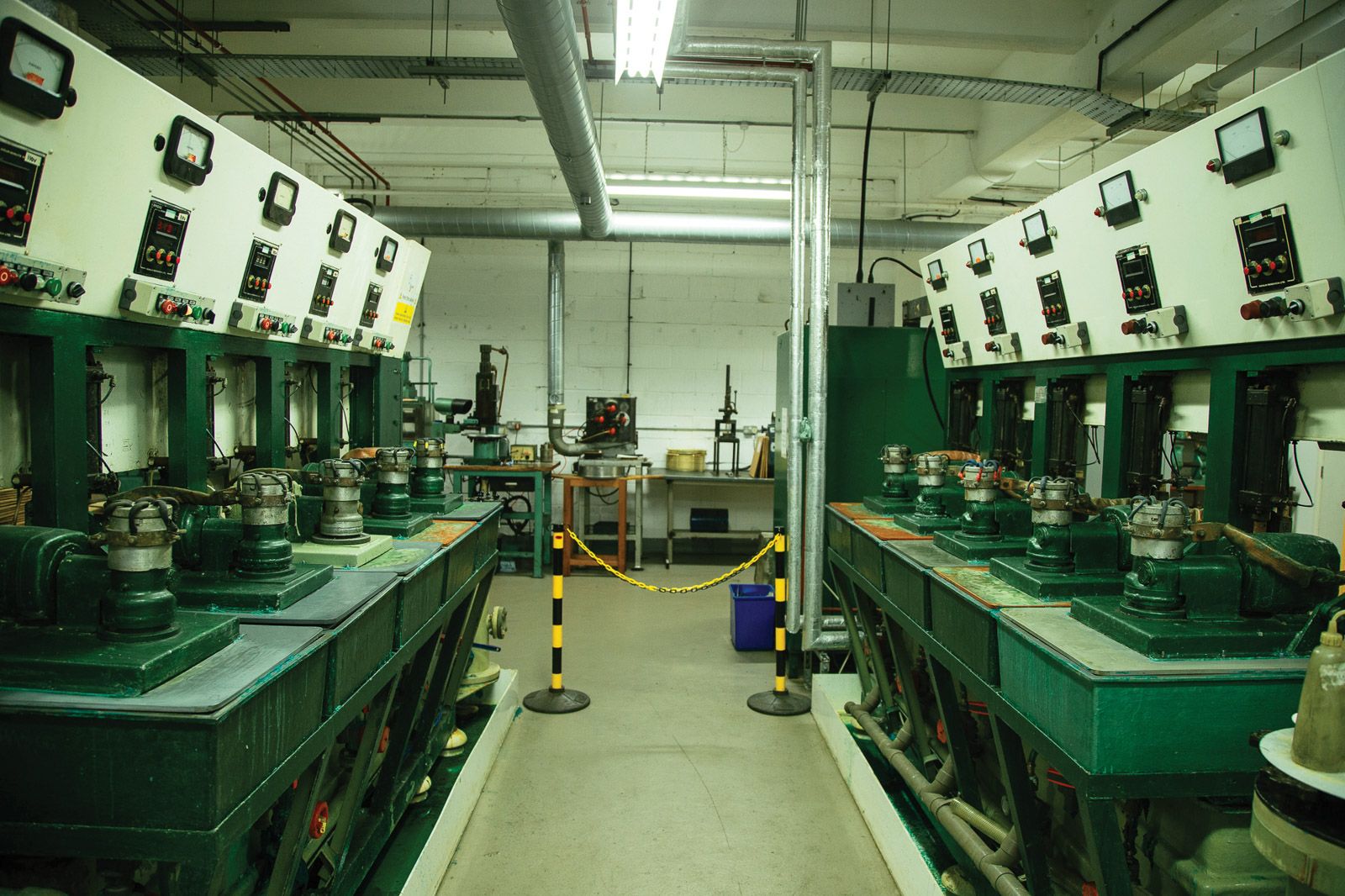  The Vinyl Factory's vinyl record pressing plant in London. Photo: © The Vinyl Factory
