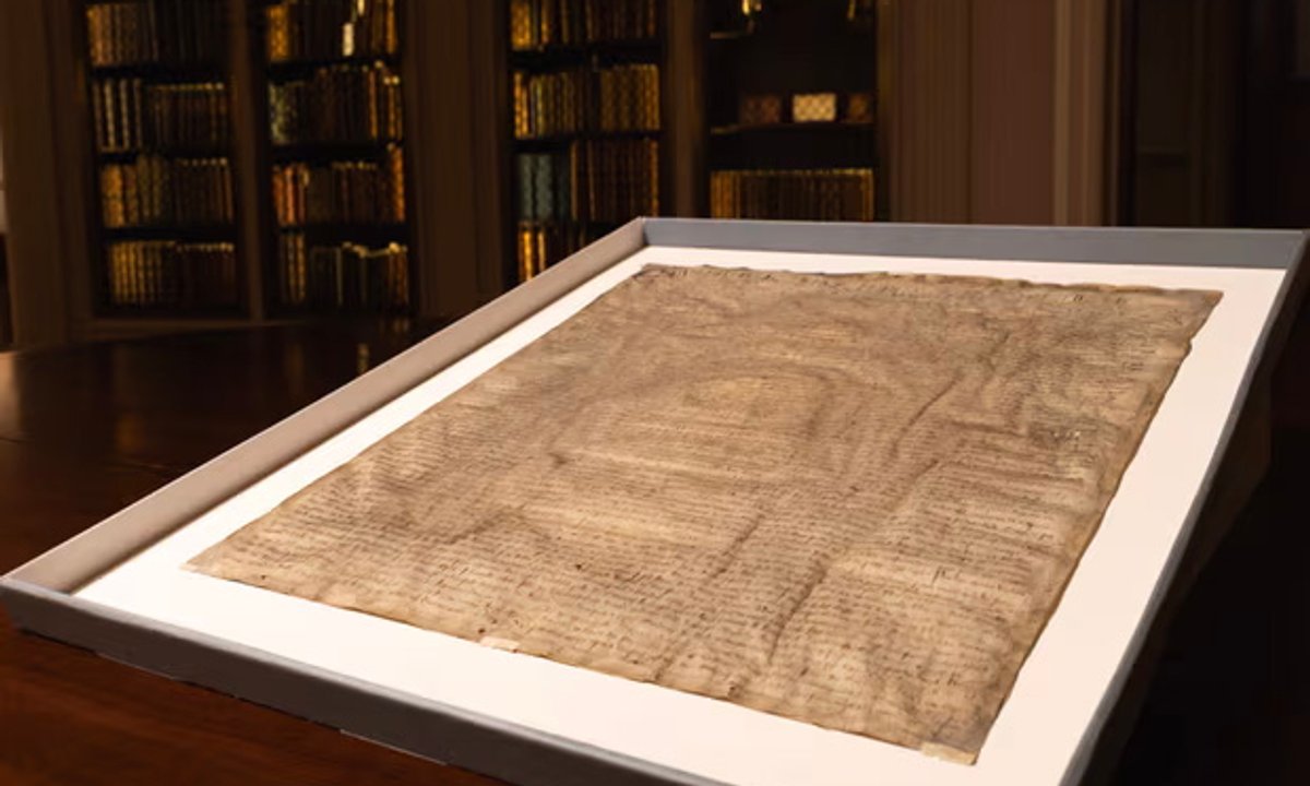 Magna Carta 'copy' once sold at Sotheby's is an original, say UK professors