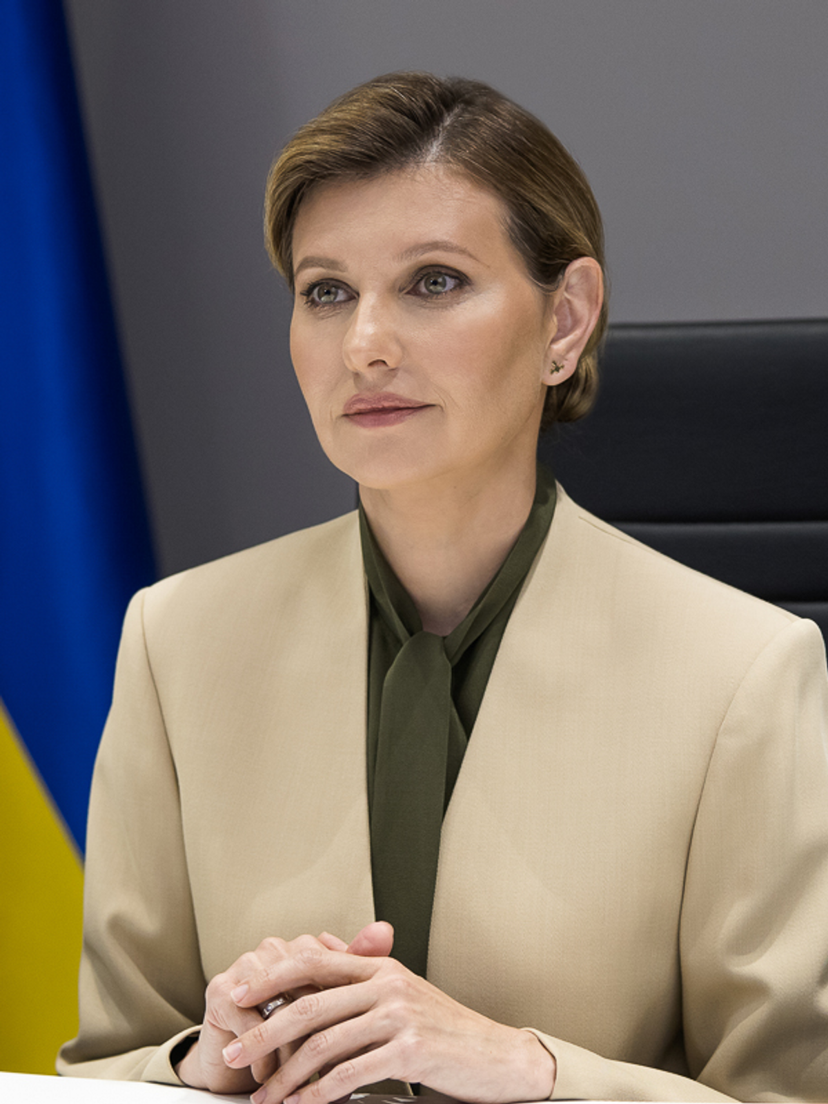 Elena Zelenska, wife of president Volodymyr Zelensky , pictured prior to the 2022 Russian invasion of Ukraine. She will support the partnership between the British Council and the Ukrainian Institute.