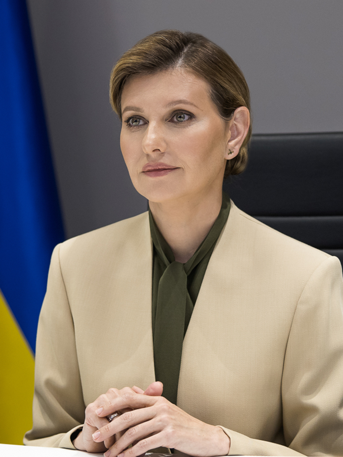 Elena Zelenska, wife of president Volodymyr Zelensky , pictured prior to the 2022 Russian invasion of Ukraine. She will support the partnership between the British Council and the Ukrainian Institute.