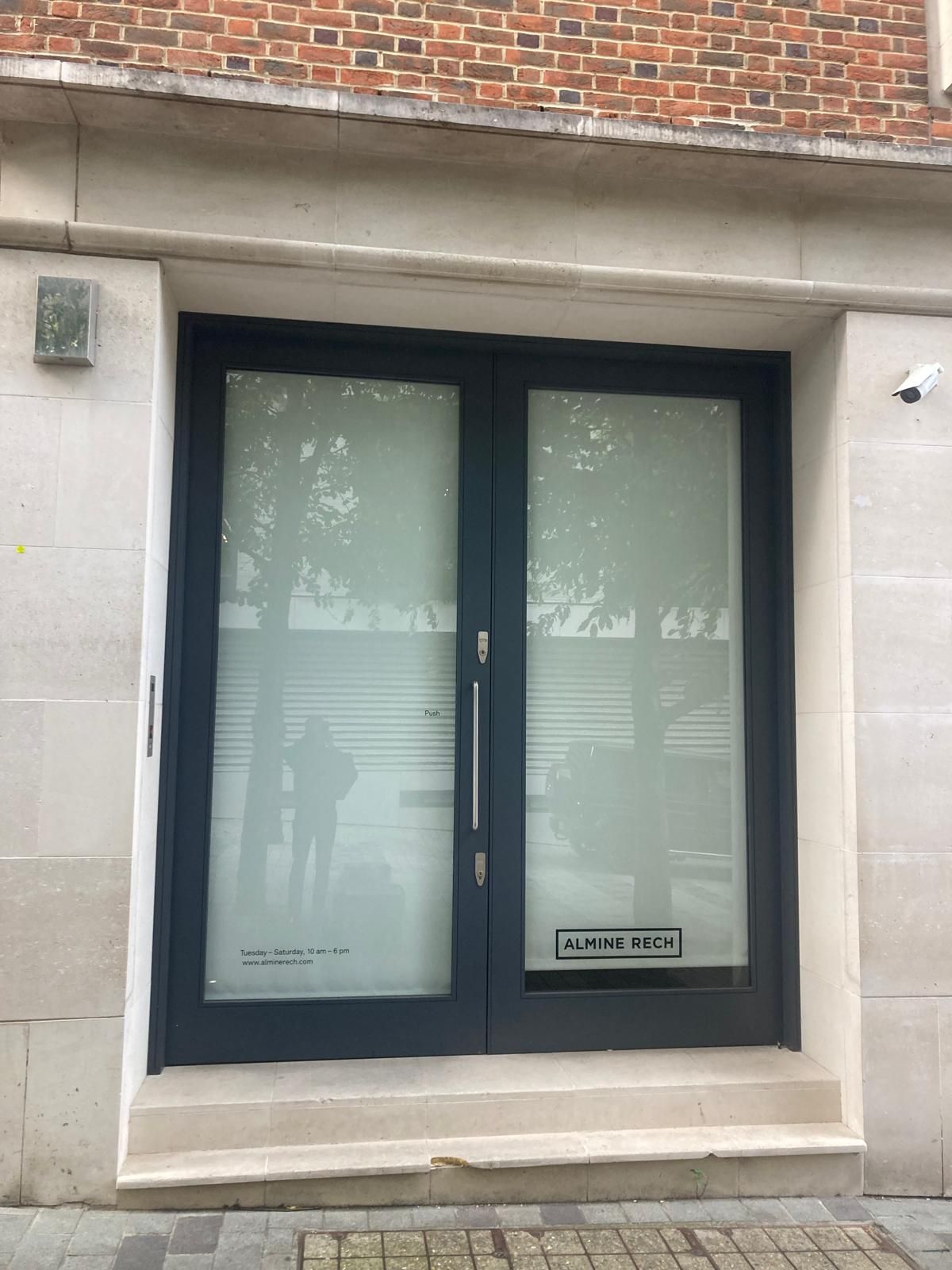 Almine Rech's London gallery is now closed following a fallout with its landlord

© Andrew Mitchell