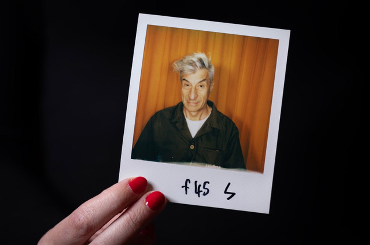 Miles Aldridge's polaroid of Maurizio Cattelan